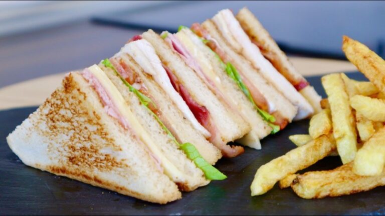 Sándwich Club, Clubhouse sandwich preparacion: receta paso a paso con imagenes