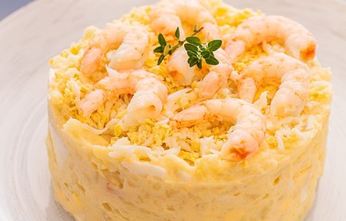 ensalada de gambas y mayonesa ligera ensalada de gambas y mayonesa ligera